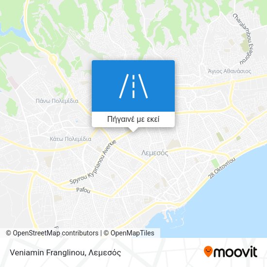 Veniamin Franglinou χάρτης