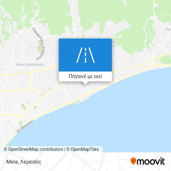 Mela χάρτης