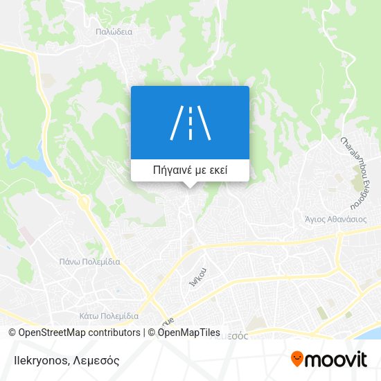 Ilekryonos χάρτης