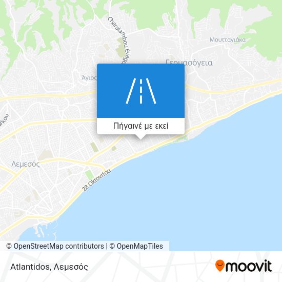 Atlantidos χάρτης