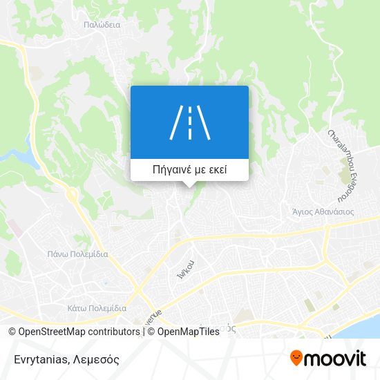 Evrytanias χάρτης