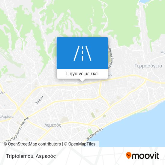 Triptolemou χάρτης