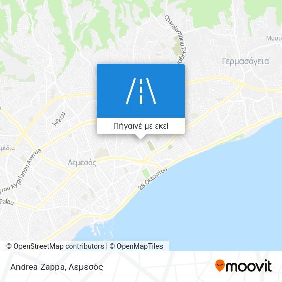 Andrea Zappa χάρτης