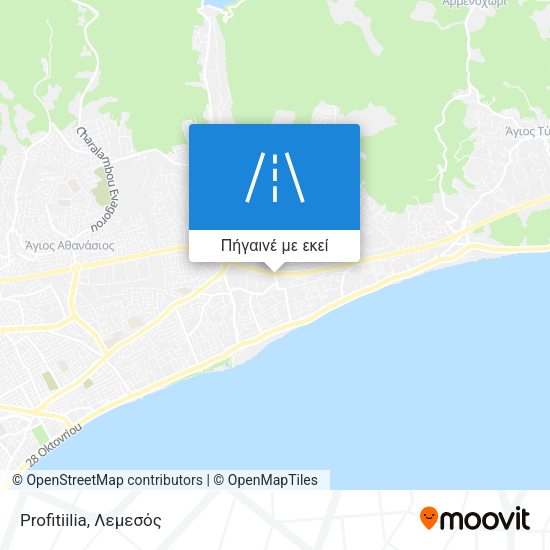 Profitiilia χάρτης