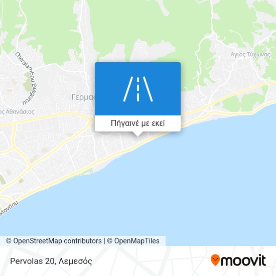 Pervolas 20 χάρτης