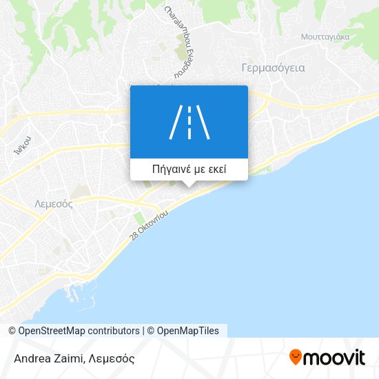 Andrea Zaimi χάρτης