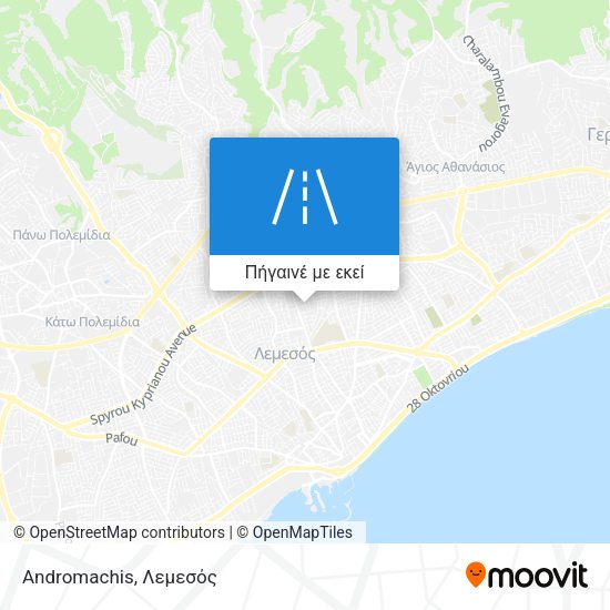 Andromachis χάρτης