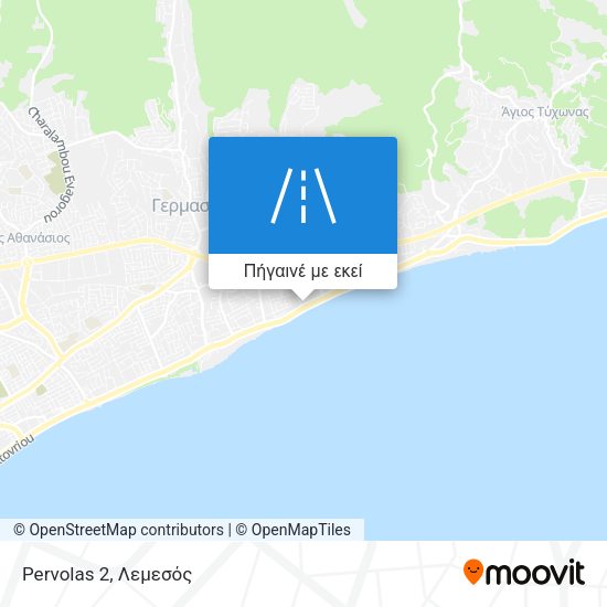 Pervolas 2 χάρτης