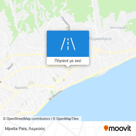 Mpella Pais χάρτης