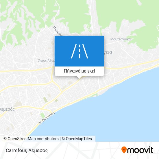Carrefour χάρτης