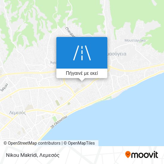 Nikou Makridi χάρτης