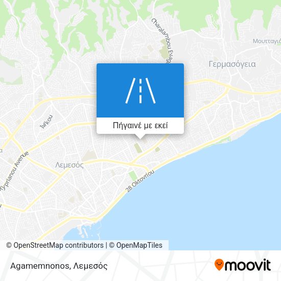 Agamemnonos χάρτης