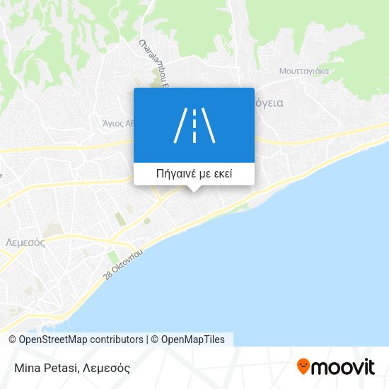 Mina Petasi χάρτης