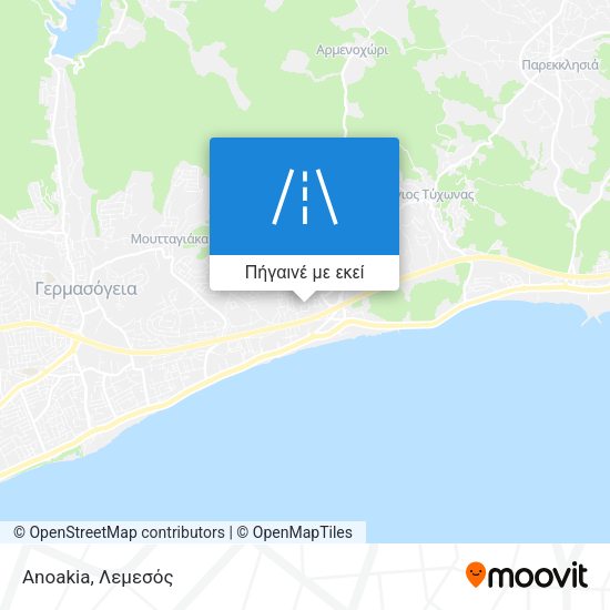 Anoakia χάρτης