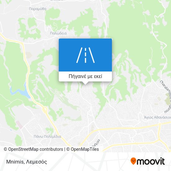 Mnimis χάρτης