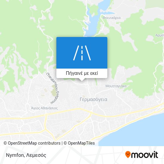 Nymfon χάρτης