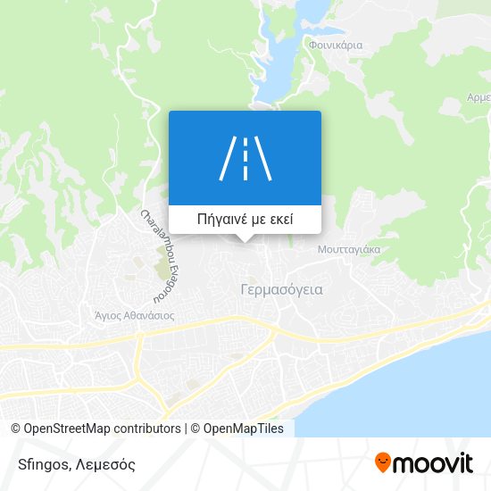 Sfingos χάρτης