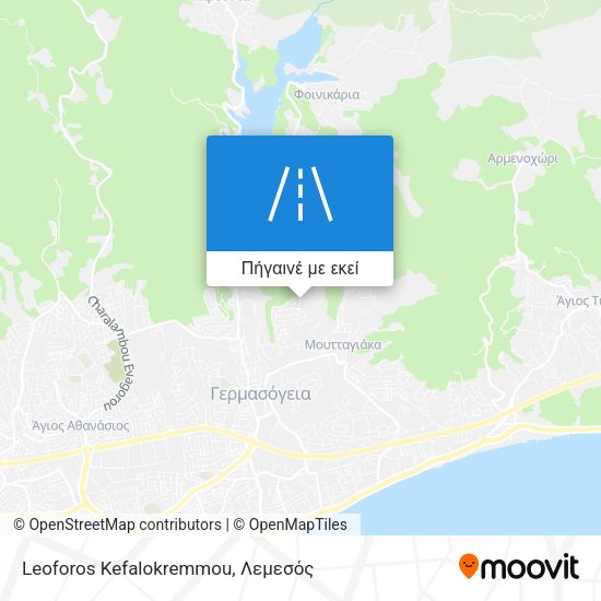 Leoforos Kefalokremmou χάρτης