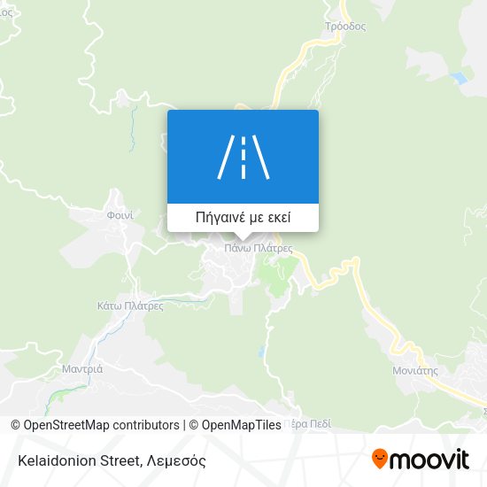 Kelaidonion Street χάρτης