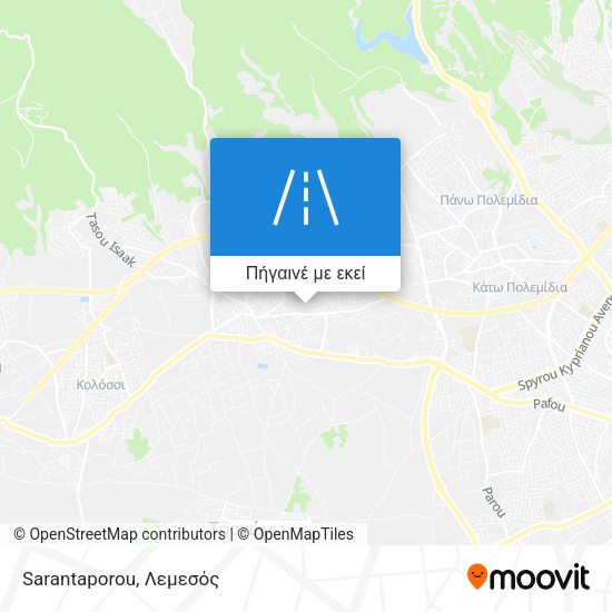 Sarantaporou χάρτης