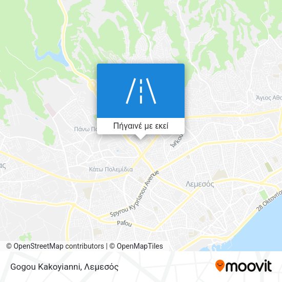 Gogou Kakoyianni χάρτης