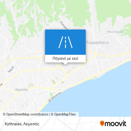 Kythraias χάρτης
