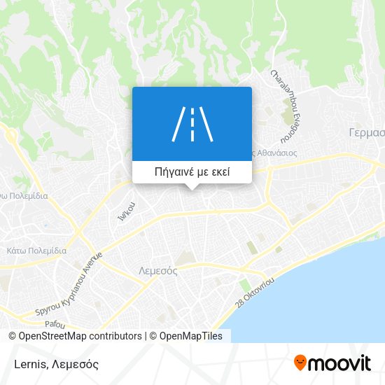 Lernis χάρτης