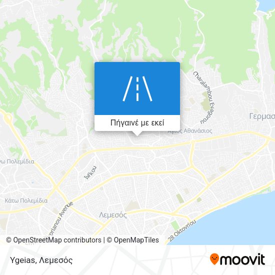 Ygeias χάρτης
