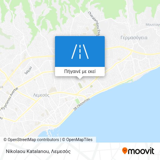 Nikolaou Katalanou χάρτης