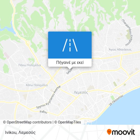 Ivikou χάρτης