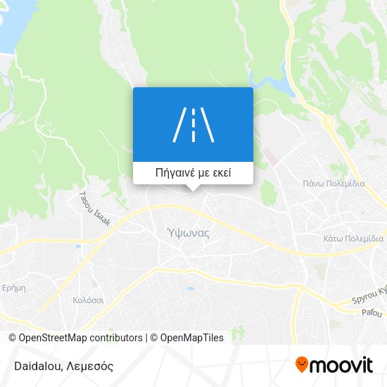 Daidalou χάρτης