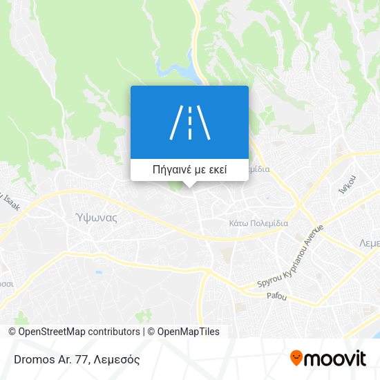 Dromos Ar. 77 χάρτης