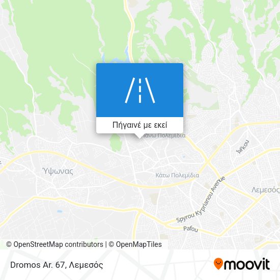 Dromos Ar. 67 χάρτης