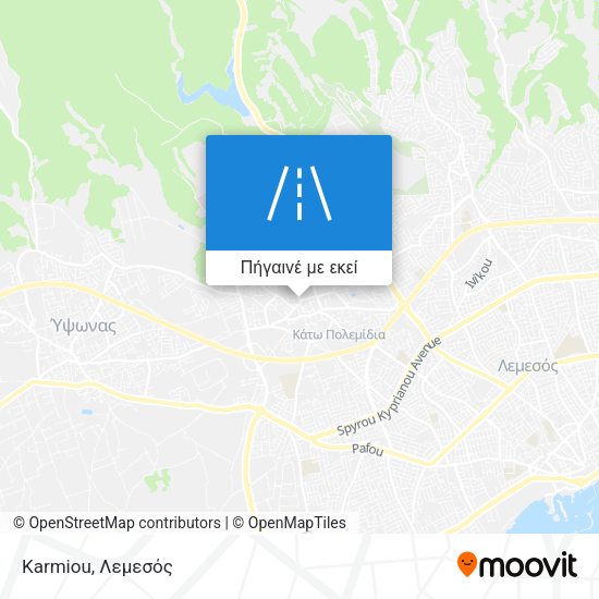 Karmiou χάρτης