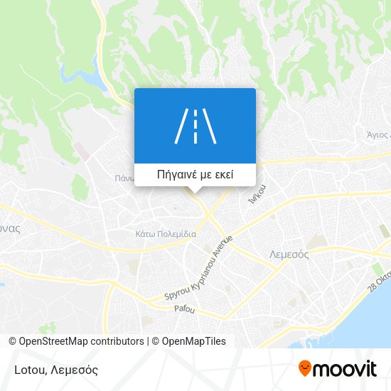 Lotou χάρτης