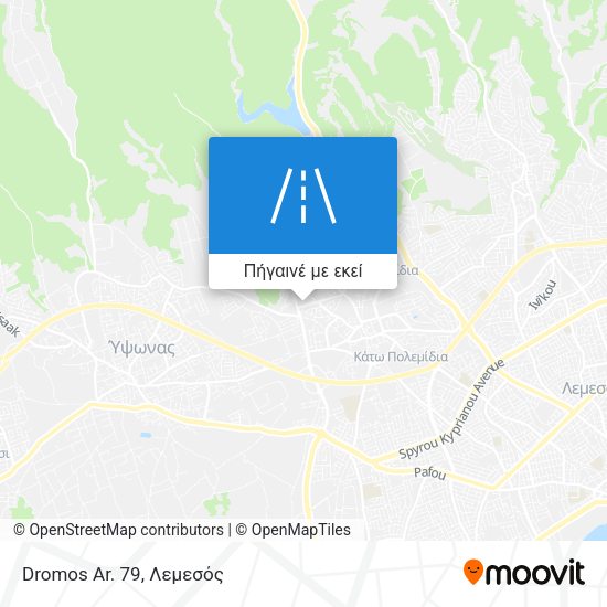 Dromos Ar. 79 χάρτης