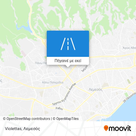 Violettas χάρτης