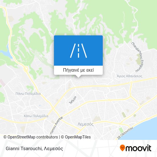 Gianni Tsarouchi χάρτης