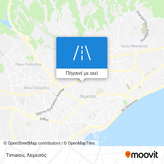 Timaiou χάρτης