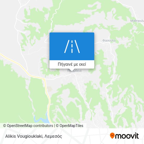 Alikis Vougiouklaki χάρτης