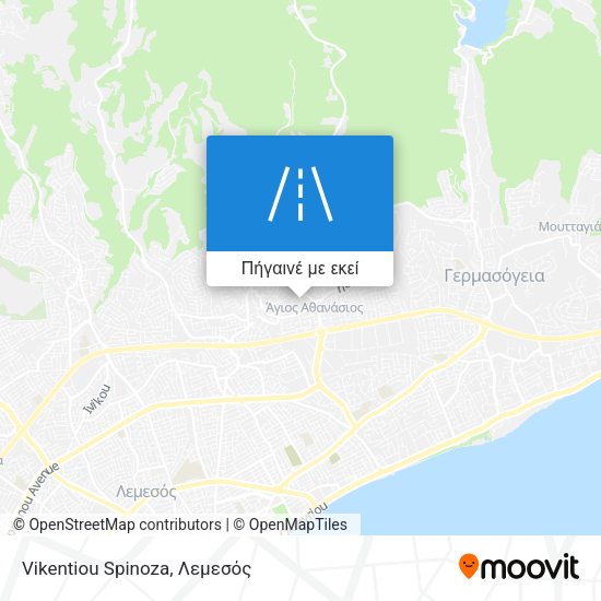 Vikentiou Spinoza χάρτης