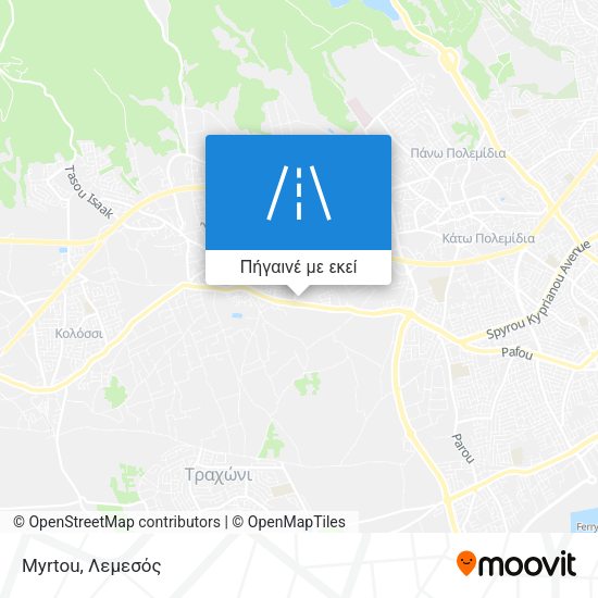 Myrtou χάρτης