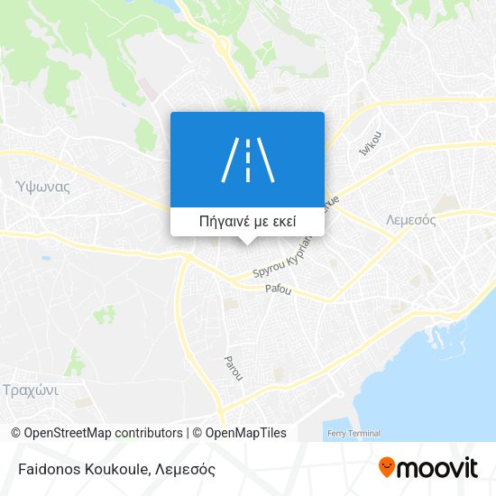 Faidonos Koukoule χάρτης