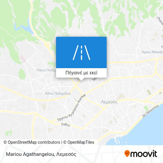 Mariou Agathangelou χάρτης