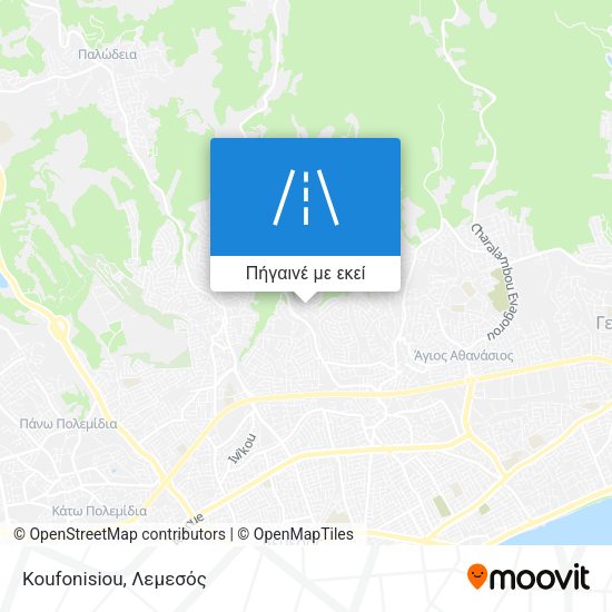 Koufonisiou χάρτης