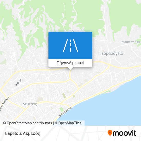 Lapetou χάρτης