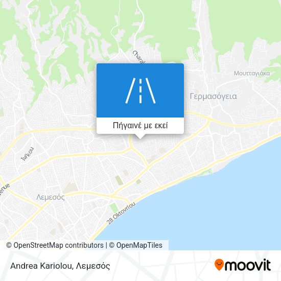 Andrea Kariolou χάρτης