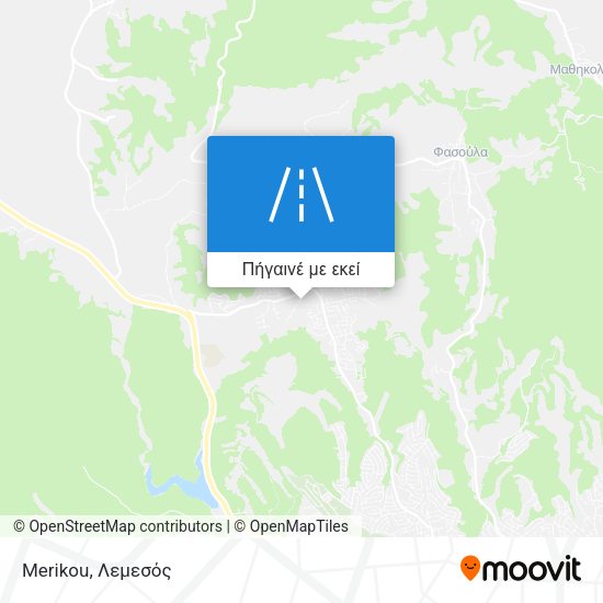 Merikou χάρτης