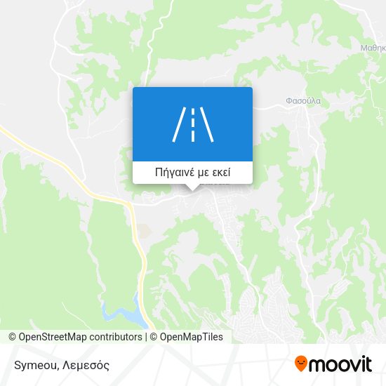 Symeou χάρτης