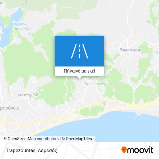 Trapezountas χάρτης
